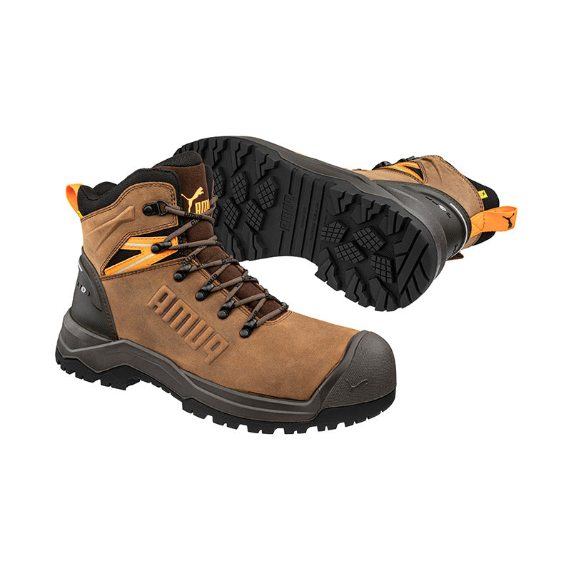 PUMA 632717 IRON HD MID BROWN SAFETY BOOT