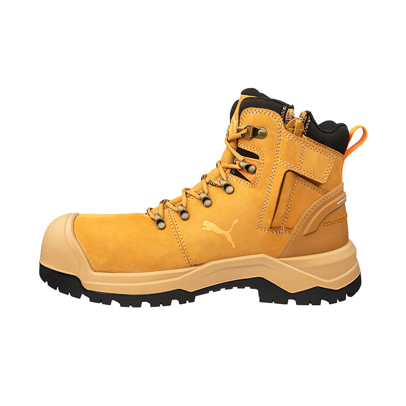 PUMA 632767 IRON HD MID WHEAT SAFETY BOOT
