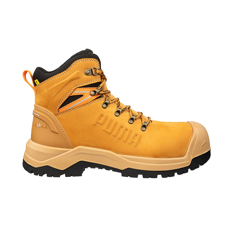 PUMA 632767 IRON HD MID WHEAT SAFETY BOOT