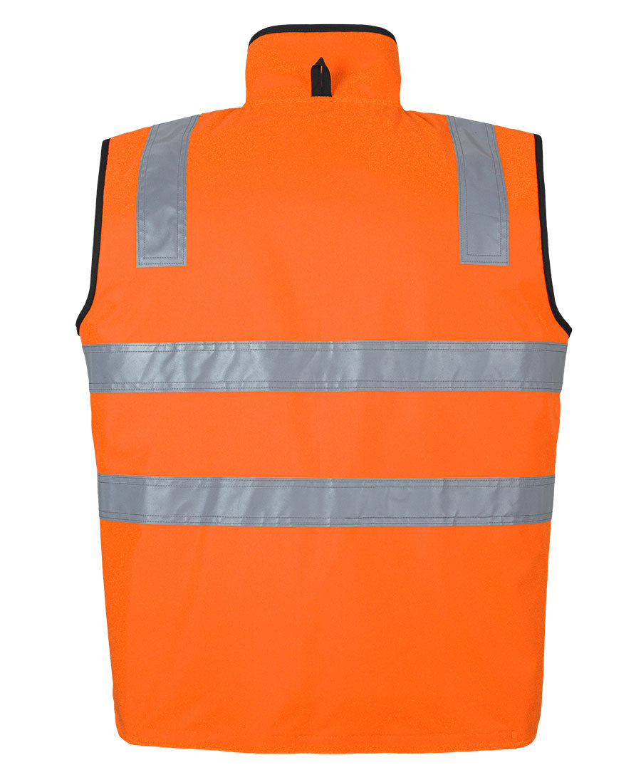 6D4RV - JB's Hi Vis 4602.1 (D+N) Reversible Vest - Jb's Wear