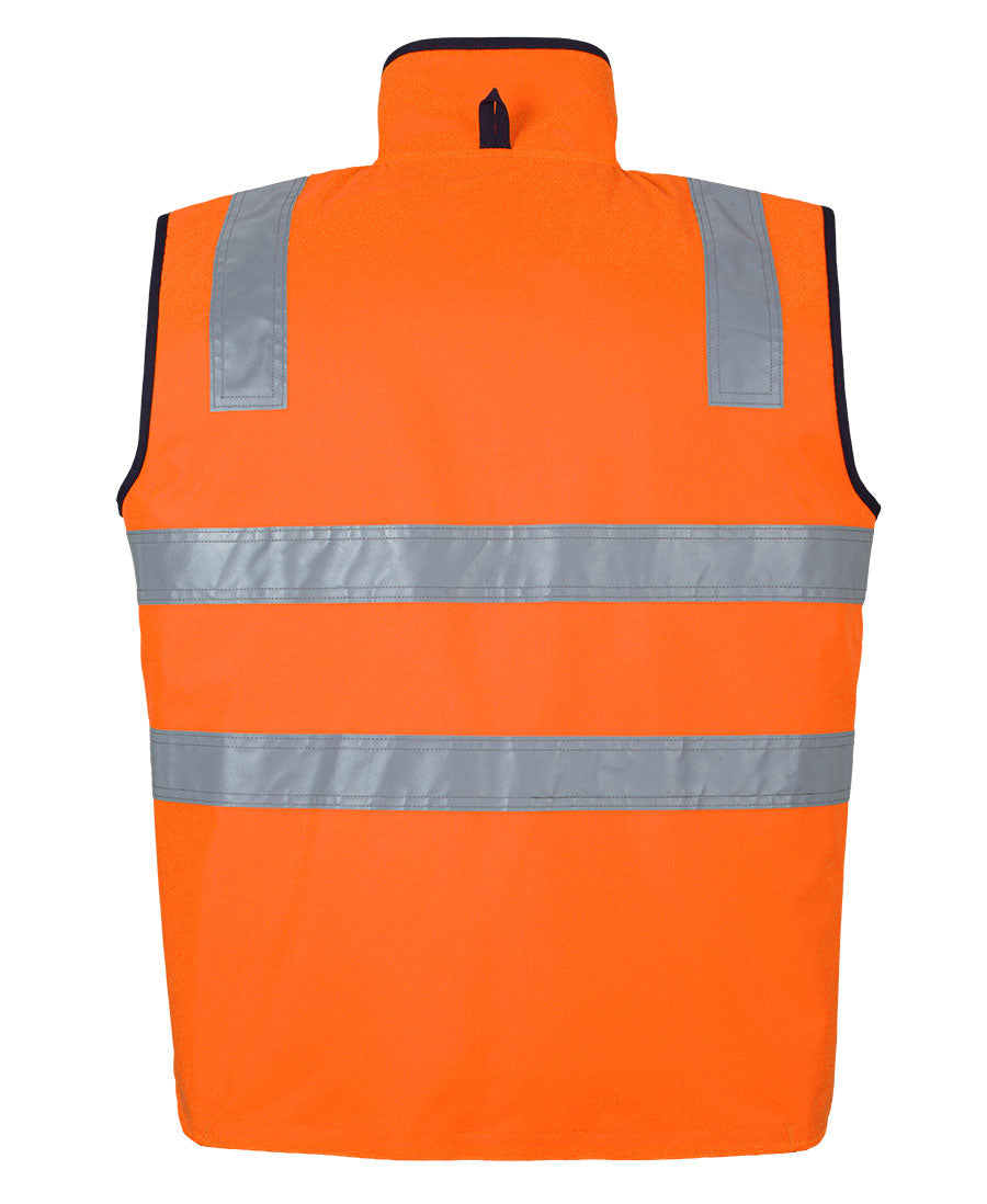 6D4RV - JB's Hi Vis 4602.1 (D+N) Reversible Vest - Jb's Wear