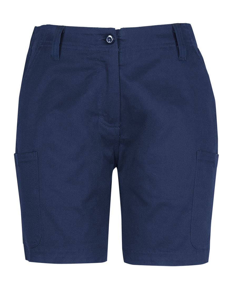 6MTS1 - JB's Ladies Multi Pocket Stretch Twill Short - Jb's Wear