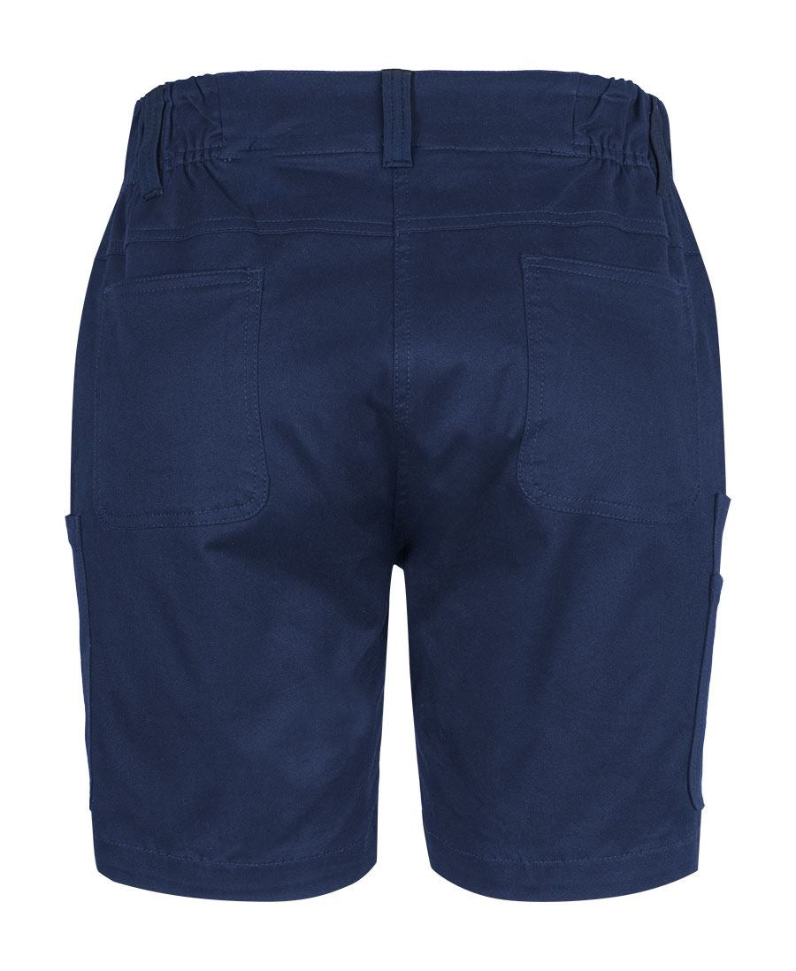 6MTS1 - JB's Ladies Multi Pocket Stretch Twill Short - Jb's Wear