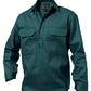 KingGee Mens Closed Front Drill Shirt Long Sleeve - K04020 - KingGee sold by Kings Workwear www.kingworkwear.com.au