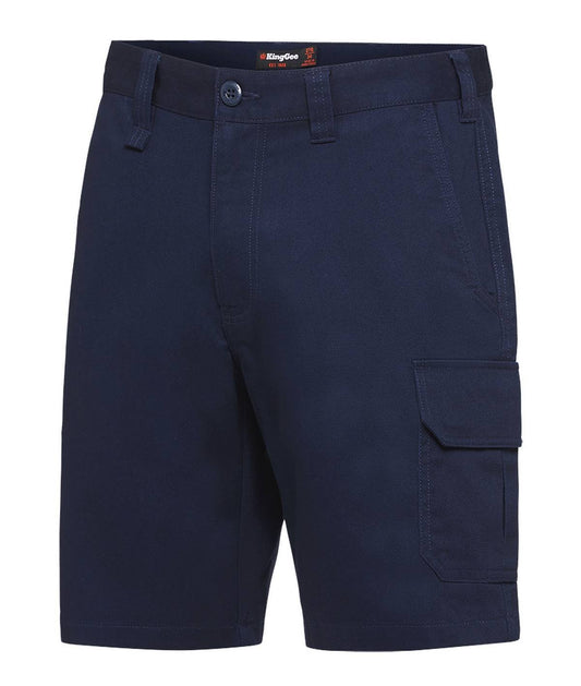 KingGee Mens Stretch Cargo Short - K07005 - KingGee sold by Kings Workwear www.kingworkwear.com.au