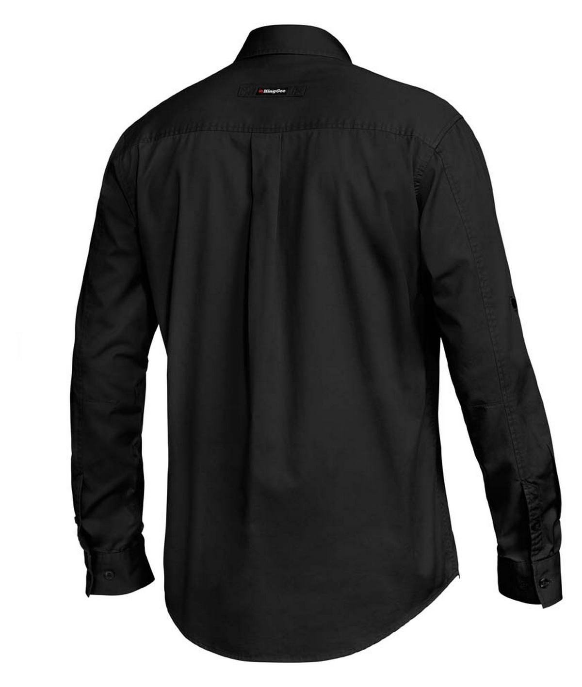 KingGee Mens Tradies Shirt Long Sleeve - K14350 - KingGee sold by Kings Workwear www.kingworkwear.com.au