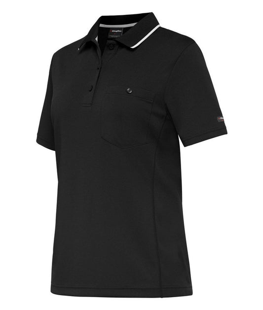 KingGee Workcool Hyperfreeze Womens Polo Short Sleeve - K44740 - KingGee sold by Kings Workwear www.kingworkwear.com.au