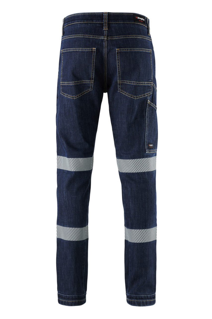 KingGee Mens Urban Coolmax Bio Motion Reflective Jeans - K53007