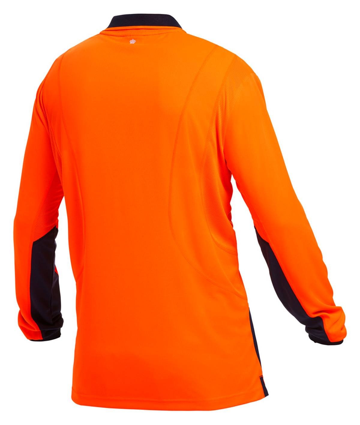 KingGee Mens Workcool2 Spliced Polo Long Sleeve - K54840 - KingGee sold by Kings Workwear www.kingworkwear.com.au