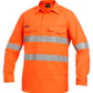 KingGee Mens Workcool2 Hi Vis Reflective Closed Front Shirt Long Sleeve - K54896 - KingGee sold by Kings Workwear www.kingworkwear.com.au