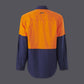KingGee Mens Workcool Vented Spliced Shirt Long Sleeve - K54912