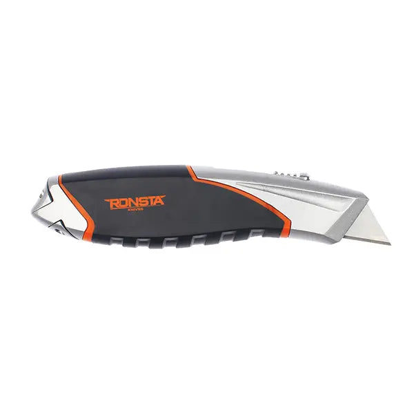 Ronsta Knives KS003 Auto Retractable Safety Knife With Ergonomic Grip sold by Kings Workwear at www.kingsworkwear.com.au