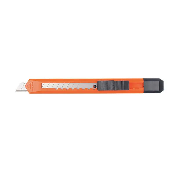 Ronsta Knives KU004 Manual Retractable Knife Plastic 9MM sold by Kings Workwear at www.kingsworkwear.com.au