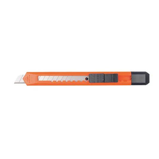 Ronsta Knives KU004 Manual Retractable Knife Plastic 9MM sold by Kings Workwear at www.kingsworkwear.com.au