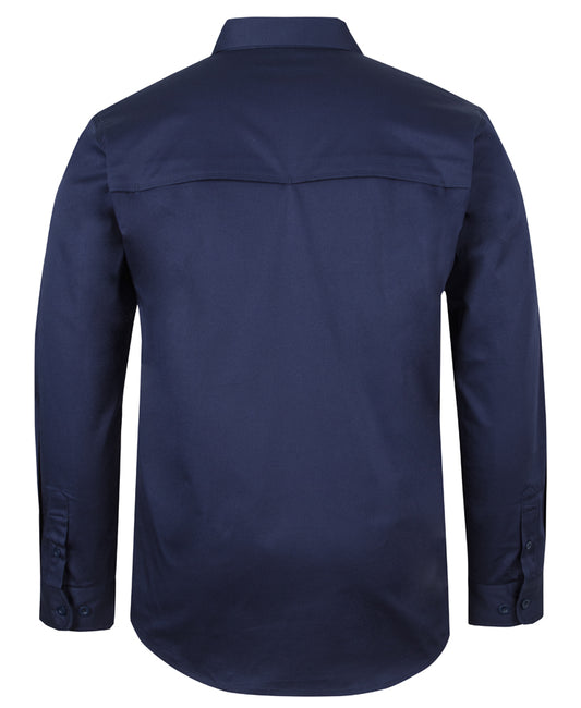 6WLCS - JB's L/S Stretch Close Front Work Shirt - Jb's Wear