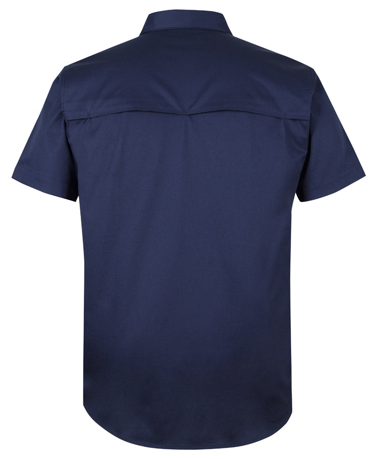 6WKCS - JB's S/S Stretch Close Front Work Shirt - Jb's Wear