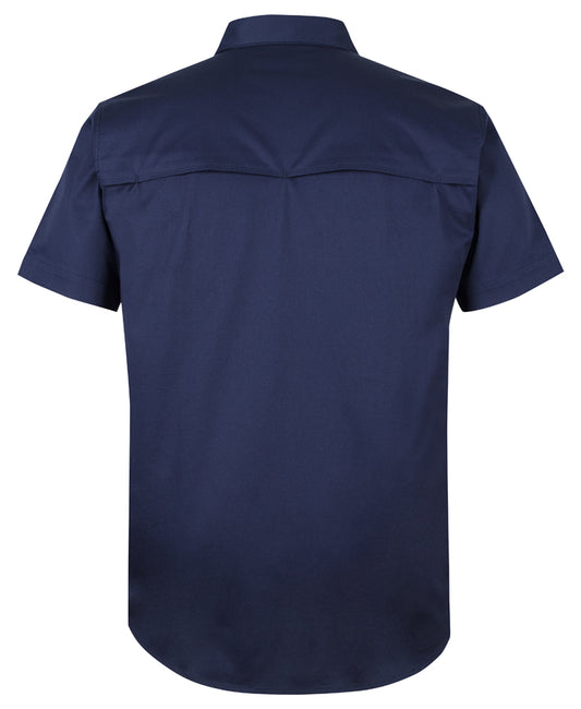 6WKCS - JB's S/S Stretch Close Front Work Shirt - Jb's Wear