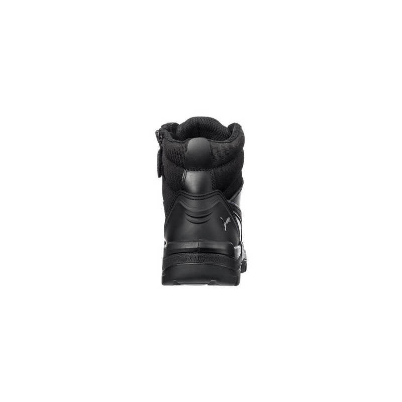 PUMA 630797 TORNADO BLACK ZIP SIDE COMPOSITE SAFETY BOOT