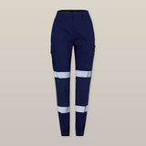 Hard Yakka Women's Raptor Cuff Pant With Tape - Y08411 - Hard Yakka sold by Kings Workwear www.kingworkwear.com.au