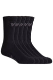 Hard Yakka Cotton Crew  Work Sock 5 Pack - Y20035 - Hard Yakka sold by Kings Workwear www.kingworkwear.com.au