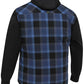 Bisley - Contrast Check Hooded Shirt- BJ6708