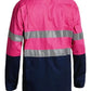 Bisley BS6896 Mens L/S Taped Hi Vis Cool Lightweight Shirt