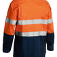 Bisley BS6896 Mens L/S Taped Hi Vis Cool Lightweight Shirt