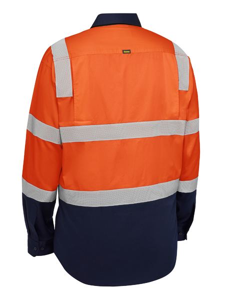 Bisley - Taped Biomotion Hi Vis Cool Lightweight Vented Shirt - BS6396T