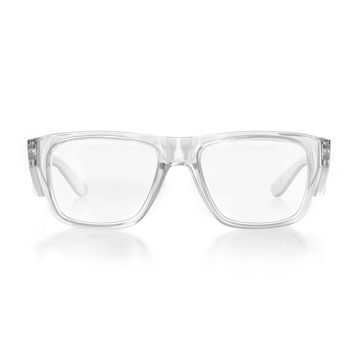 Safestyle - Fusions Clear Frame Clear Lens Safety Glasses - FCC100