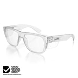 Safestyle - Fusions Clear Frame Clear Lens Safety Glasses - FCC100