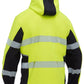 BK6571T - Flex & Move™ Hi Vis Taped Liquid Repellent Fleece Hoodie - Bisley