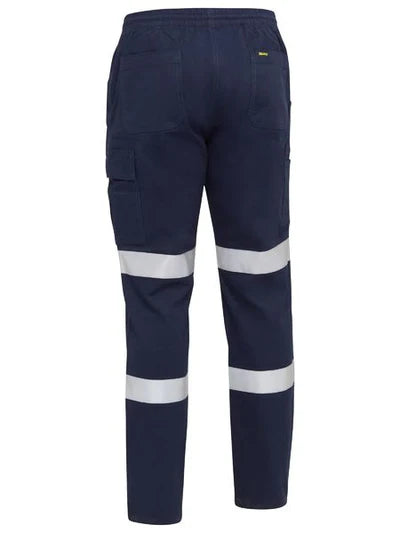 Bisley BPC6029T Taped Elastic Waist Cargo Work Pant