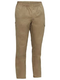 Bisley BPC6029 Stretch Cotton Drill Elastic Waist Cargo Work Pant