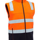 BJ6078T - Taped Two Tone Hi Vis 3 in 1 Soft Shell Jacket - Bisley