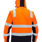 BJ6078T - Taped Two Tone Hi Vis 3 in 1 Soft Shell Jacket - Bisley