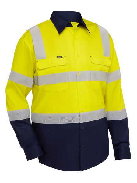 Bisley - Taped Biomotion Hi Vis Cool Lightweight Vented Shirt - BS6396T